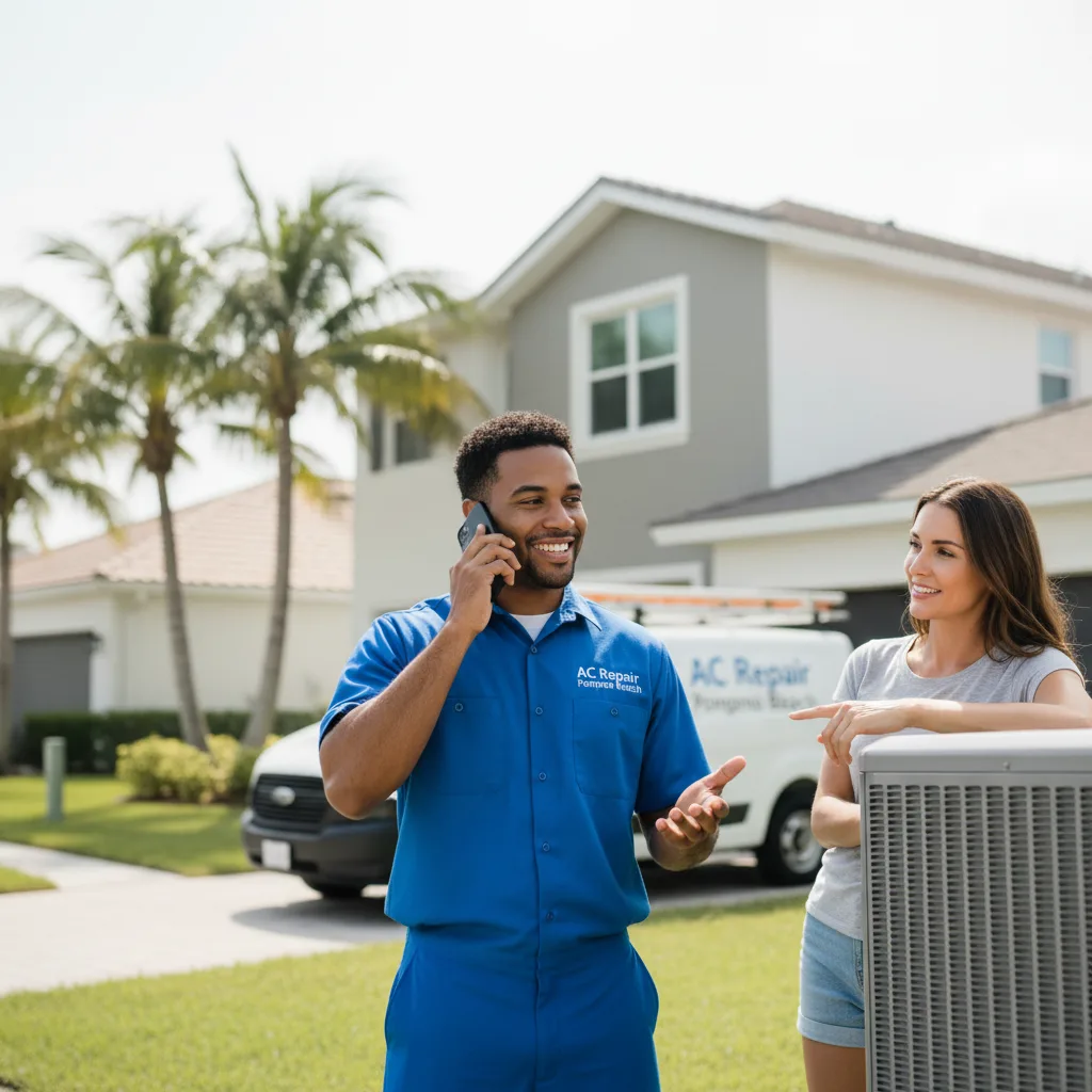 AC Repair Pompano Beach customer support in Newport Coast